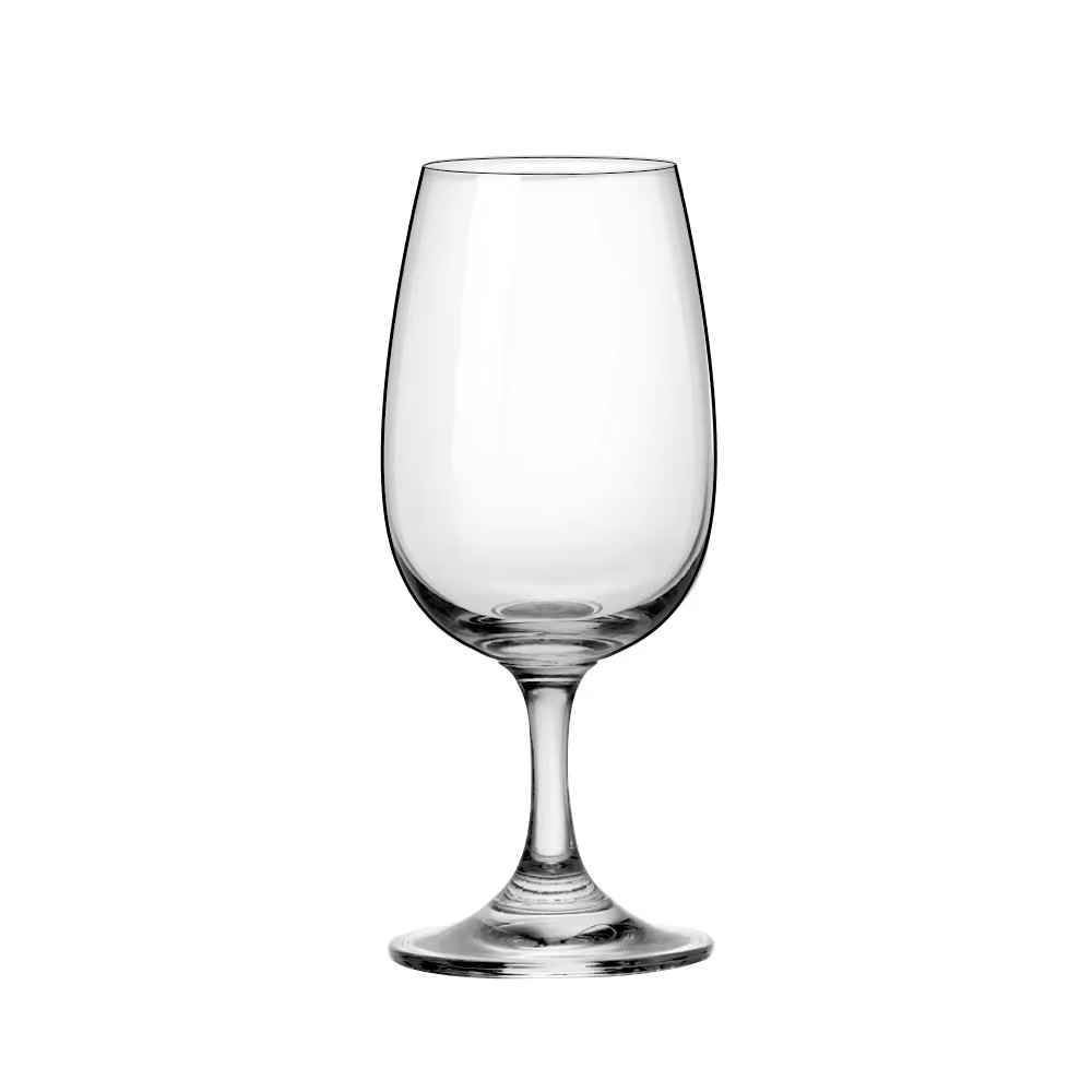 Crystal wine glass
